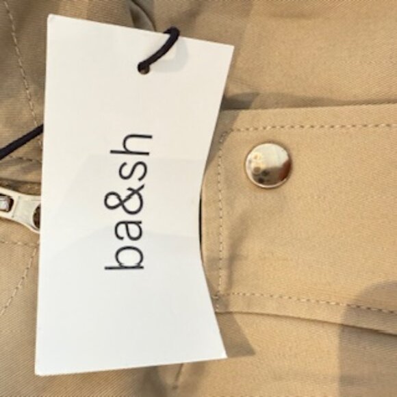 ba&sh Ted Trenchcoat in Beige NWT! Size 2 (Medium in ba&sh sizing) - Picture 5 of 6